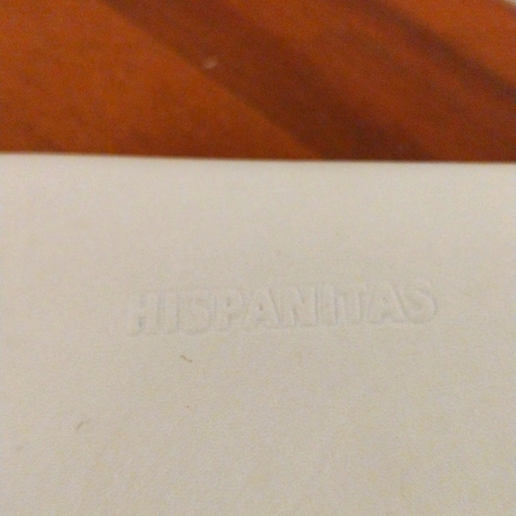 Shoulder Bag Purse -Leather - White -Made in Spain- Hispanitas - Picture 6 of 17